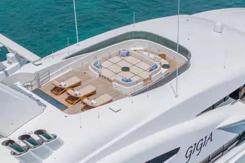 Sun deck aerial view